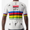 Cykeltrøje 2023 Soudal Quick-Step Verdens Mesterskab Flerfarvet Hvid